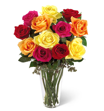 - FTD® Bright Spark Roses Bouquet