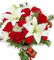 FTD® Joyous Holiday Bouquet Deluxe