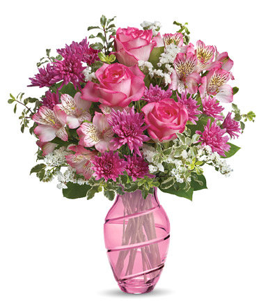 Teleflora Pink Bliss Bouquet for Mothers Day