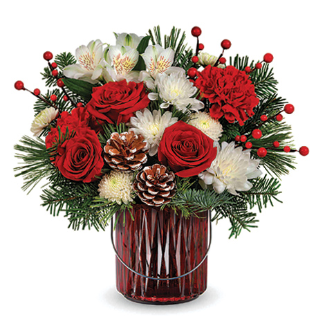 Teleflora Luminous Charm Bouquet Deluxe