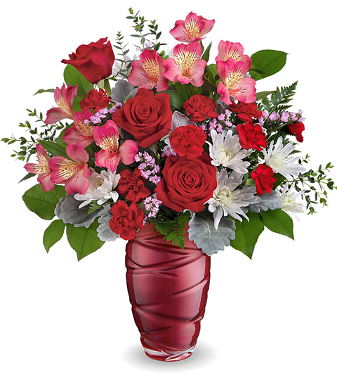 Teleflora Loving Swirls Bouquet