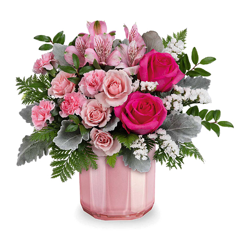 Teleflora Blushing Gem Bouquet